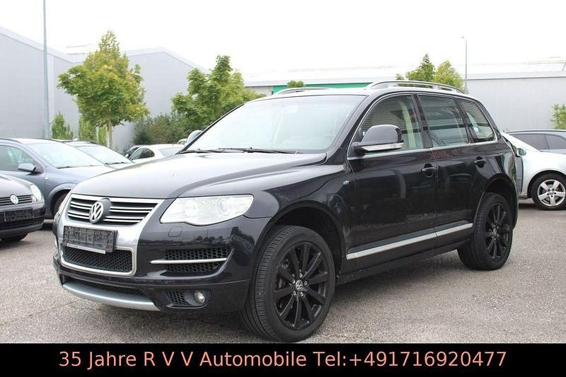 Schwarz Gebraucht 2008 VW Touareg R-line SUV | 5.990 € (Guter Preis) - Bild 1/4