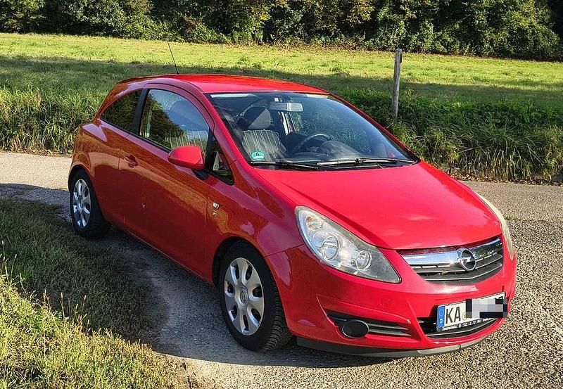 Rot Gebraucht 2011 Opel Corsa Edition Kleinwagen | 2.350 € (Guter Preis) - Bild 1/4