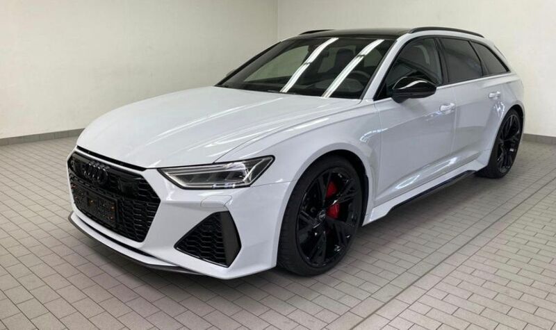 Gebraucht Audi RS6 Sport 600 PS (441 kW) 2021 Gletscherweiß metallic Kombi