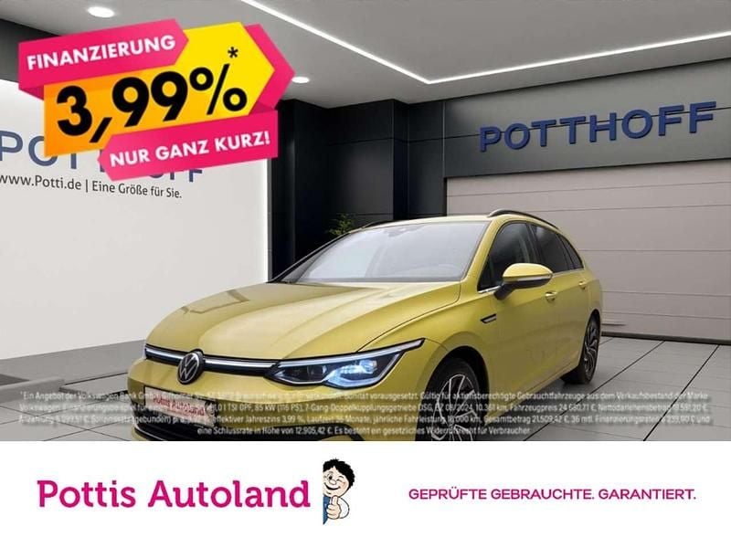 Gelb Gebraucht 2022 VW Golf VIII Style Kombi | 19.577 € (Guter Preis) - Bild 1/4