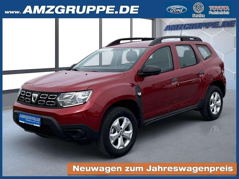 Rouge fusion met Gebraucht 2021 Dacia Duster SUV | 13.490 € (Superpreis) - Bild 1/4
