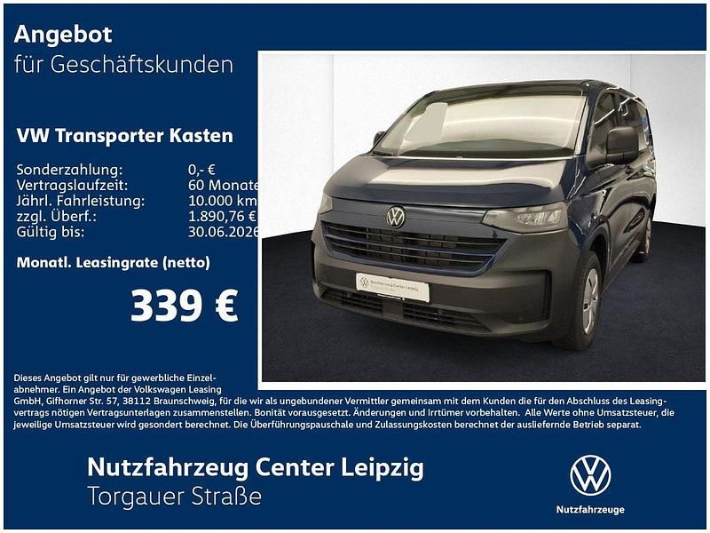 Neu VW Transporter 150 PS (110 kW) 2026 Blau Van