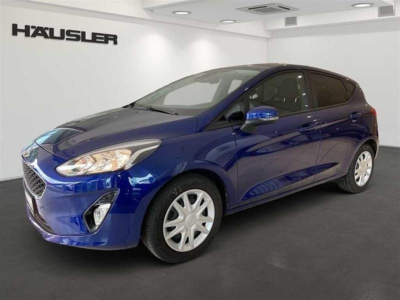 Blau Gebraucht 2018 Ford Fiesta Cool & Connect Kleinwagen | 9.490 € (Fairer Preis) - Bild 1/4