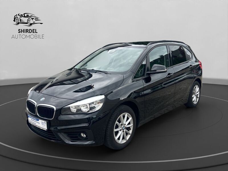 Schwarz Gebraucht 2015 BMW 218 Active Tourer Van / Kleinbus | 9.990 € (Fairer Preis) - Bild 1/4