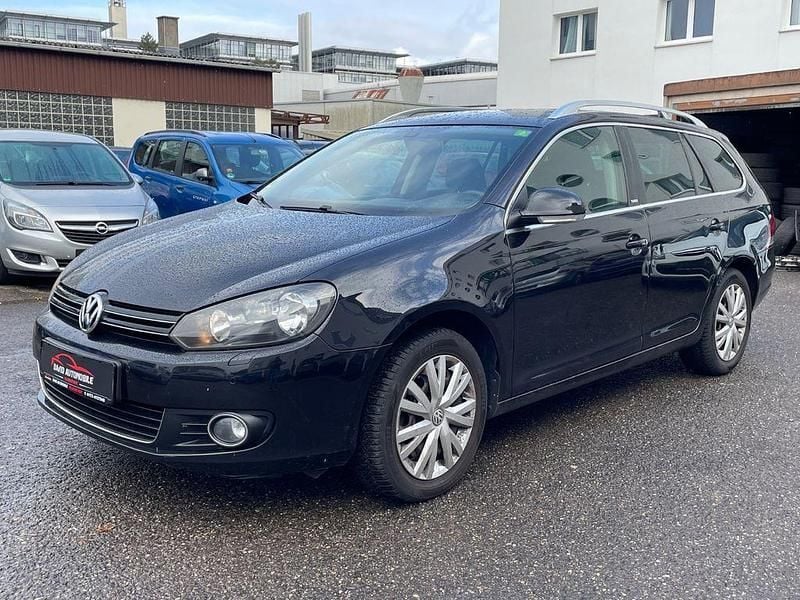Schwarz Gebraucht 2012 VW Golf VI Style Kombi | 3.490 € (Guter Preis) - Bild 1/4