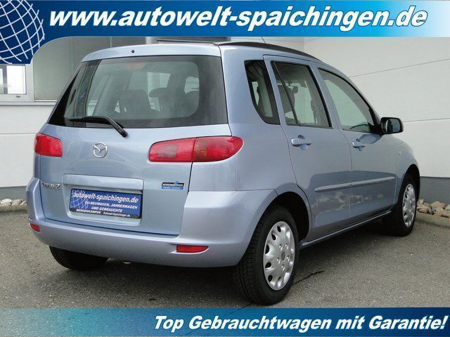Gebraucht Mazda 2 Energy 101 PS (74 kW) 2004 Blau metallic Van / Kleinbus