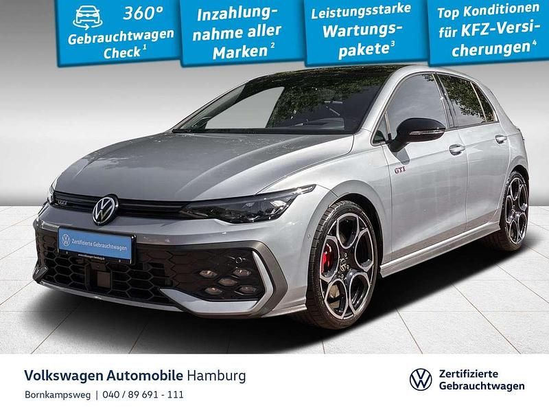 Oyster silver metallic Gebraucht 2024 VW Golf VIII GTI Limousine | 38.888 € (Fairer Preis) - Bild 1/3