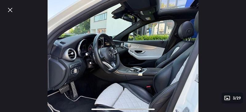 Gebraucht Mercedes C400 333 PS (244 kW) 2018 Weiß Limousine