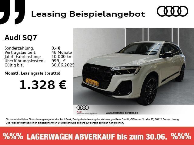 Gletscherweiß metallic Neu 2025 Audi SQ7 SUV | 117.728 € (Fairer Preis) - Bild 1/4
