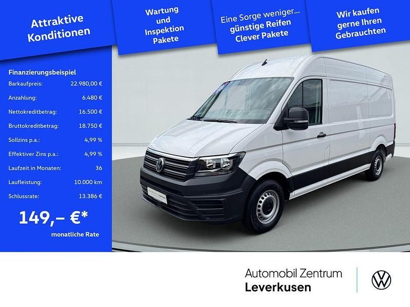 Schwarz / candy weiss (metallic) Gebraucht 2021 VW Crafter Van | 22.980 € (Guter Preis) - Bild 1/4