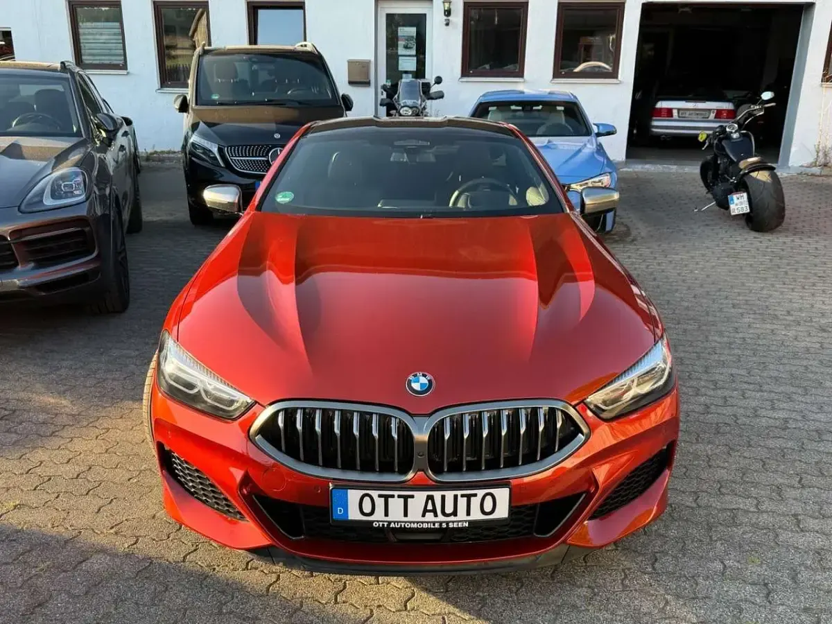 Gebraucht BMW M850 Shadowline 530 PS (389 kW) 2019 Orange Coupé