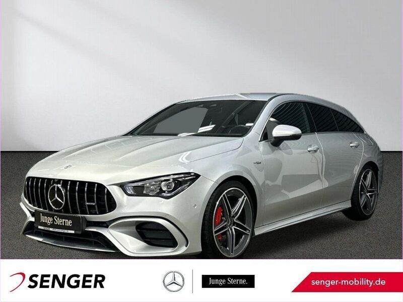 Silber Gebraucht 2022 Mercedes CLA45 AMG AMG Kombi | 49.870 € (Guter Preis) - Bild 1/4