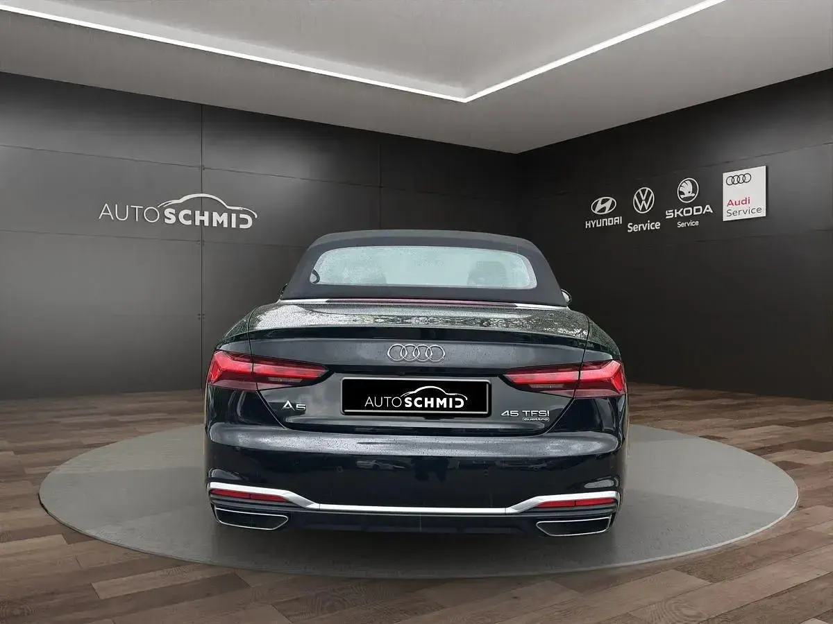 Gebraucht Audi A5 Cabriolet S-Line 265 PS (194 kW) 2022 Schwarz Cabrio