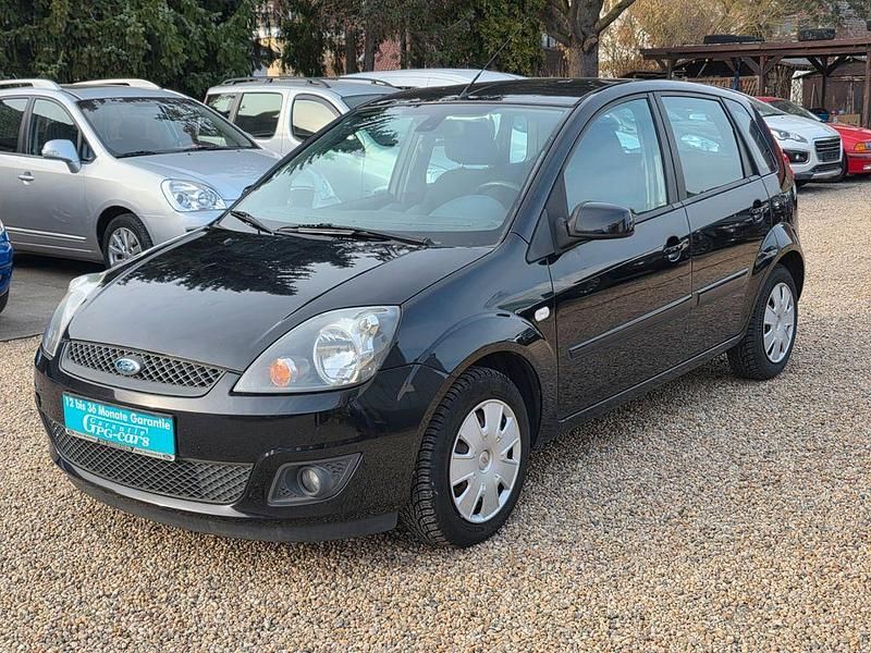 Gebraucht Ford Fiesta 60 PS (44 kW) 2008 Schwarz Kleinwagen