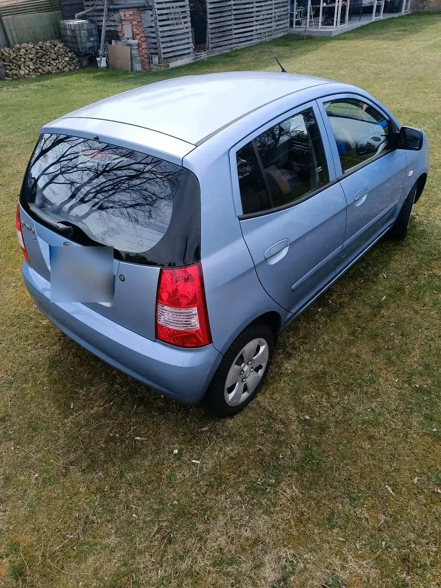 Gebraucht Kia Picanto EX 65 PS (47 kW) 2007 Blau Kleinwagen