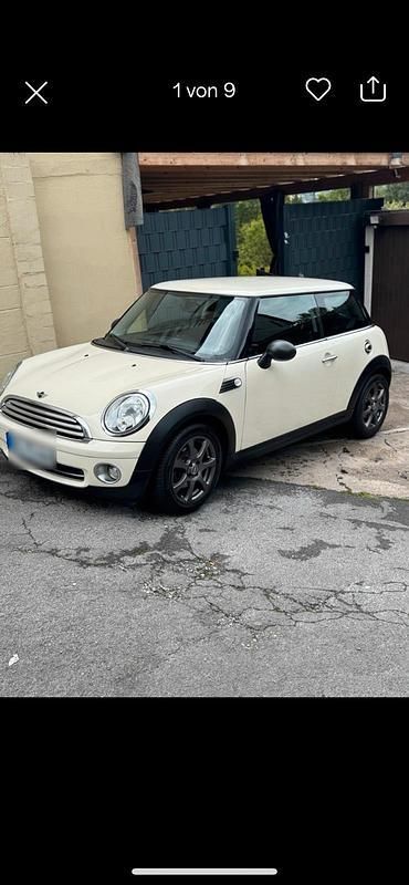 Weiß Gebraucht 2009 Mini Cooper Kleinwagen | 3.800 € (Etwas zu teuer) - Bild 1/4