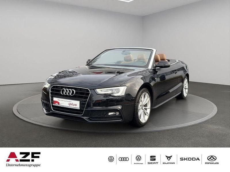 Schwarz Gebraucht 2016 Audi A5 Cabriolet S-Line Cabrio | 18.890 € (Teuer) - Bild 1/4