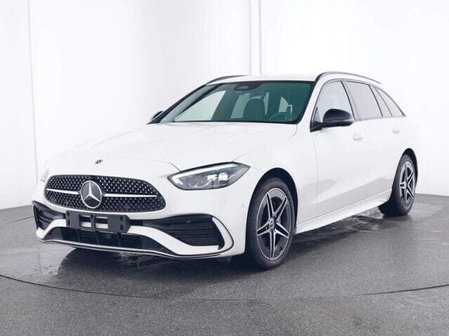 Unilack polarweiß Gebraucht 2023 Mercedes C300e Night Kombi | 39.990 € (Guter Preis) - Bild 1/4