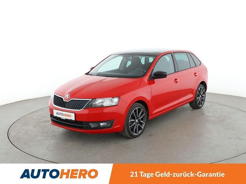 Rot Gebraucht 2014 Skoda Rapid Limousine | 11.950 € (Fairer Preis) - Bild 1/3