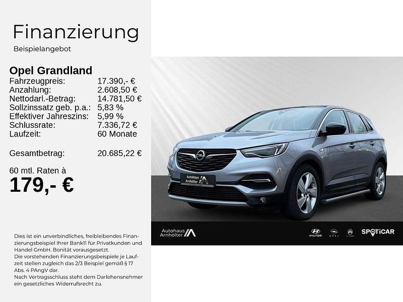 Gebraucht Opel Grandland X Innovation 177 PS (130 kW) 2018 Grau SUV