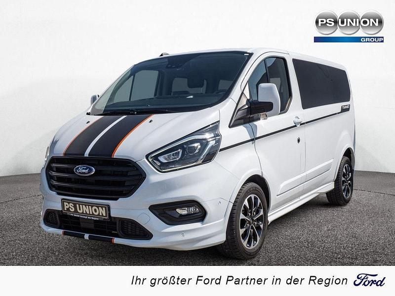 Frozen white Gebraucht 2021 Ford Transit Custom Sport Van / Kleinbus | 35.990 € (Fairer Preis) - Bild 1/4