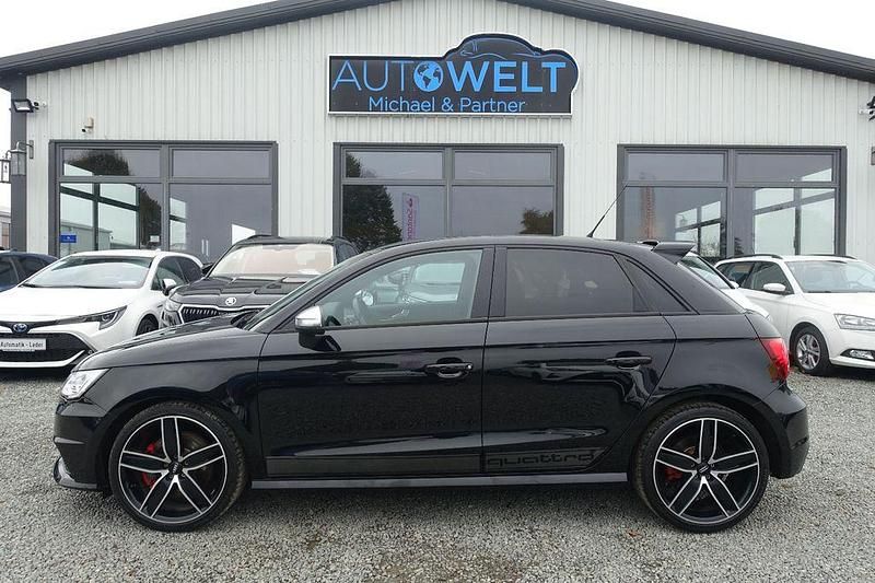 Schwarz Gebraucht 2015 Audi S1 Sportback Sport Kleinwagen | 19.480 € (Fairer Preis) - Bild 1/4