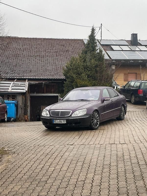 Violet Gebraucht 1999 Mercedes S500 Limousine | 3.800 € (Fairer Preis) - Bild 1/2