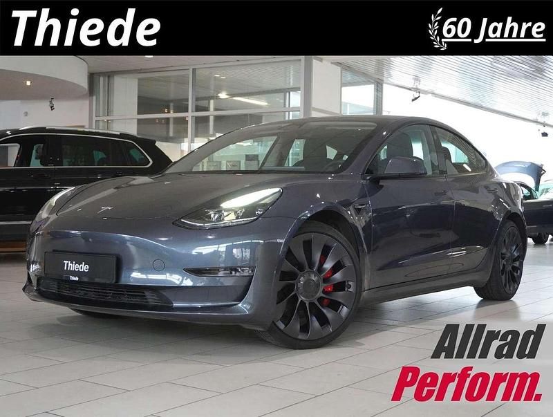 Gebraucht Tesla Model 3 Performance 461 kW (627 PS) 2022 Grau metallic Limousine