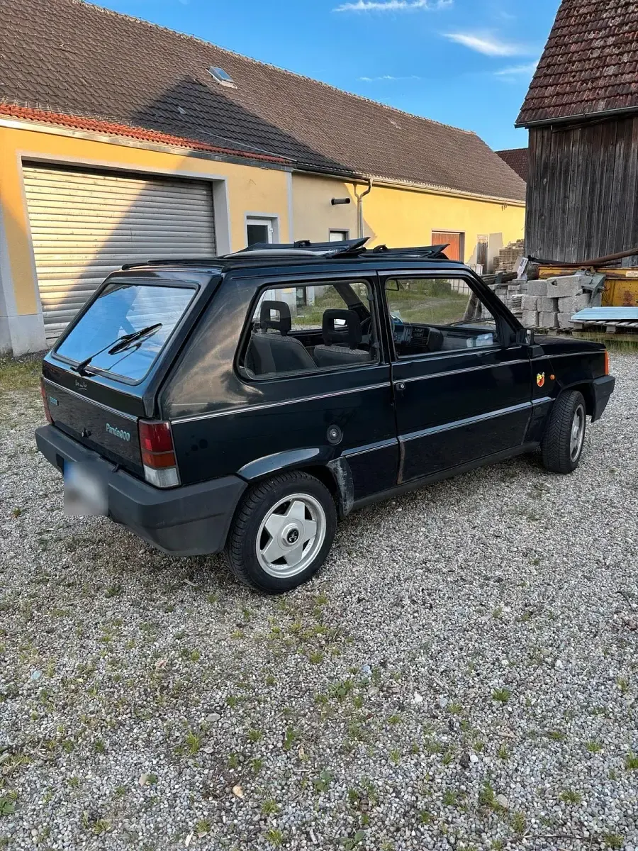 Gebraucht Fiat Panda 39 PS (28 kW) 1992 Schwarz Kleinwagen