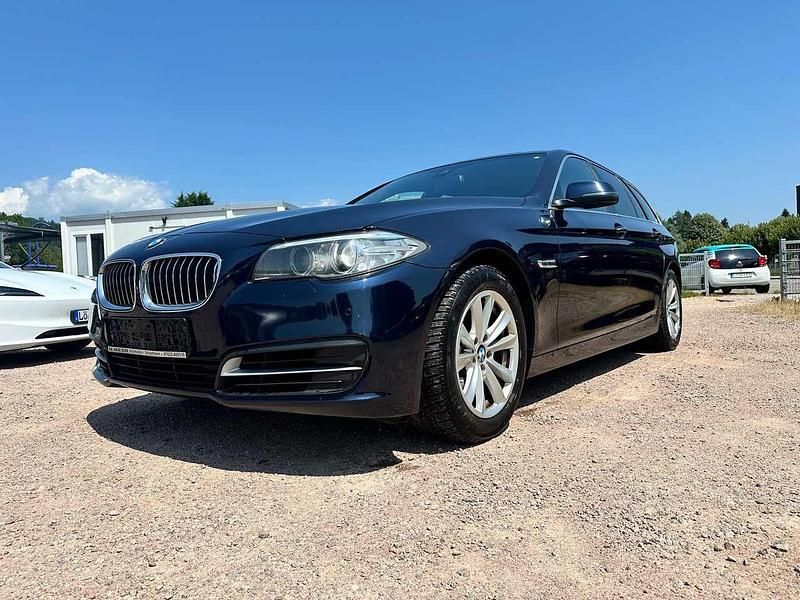 Imperialblau brillanteffekt Gebraucht 2015 BMW 530 Kombi | 12.950 € (Superpreis) - Bild 1/4