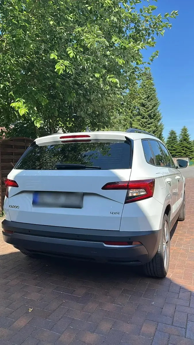 Gebraucht Skoda Karoq Ambition 150 PS (110 kW) 2019 Weiß SUV