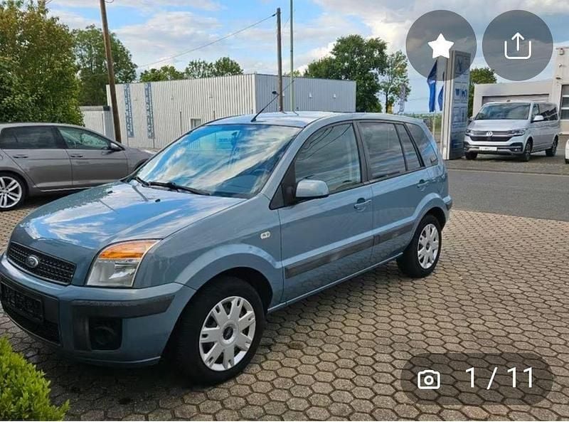 Gebraucht Ford Fusion 68 PS (50 kW) 2009 Blau Kleinwagen