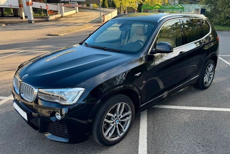 Schwarz Gebraucht 2015 BMW X3 Sport Line SUV | 18.500 € (Etwas zu teuer) - Bild 1/4