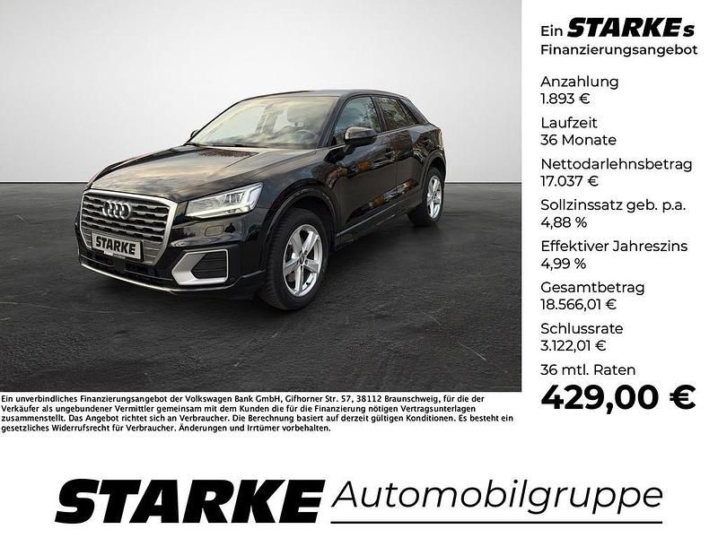 Schwarz Gebraucht 2018 Audi Q2 Sport SUV | 18.930 € (Fairer Preis) - Bild 1/4