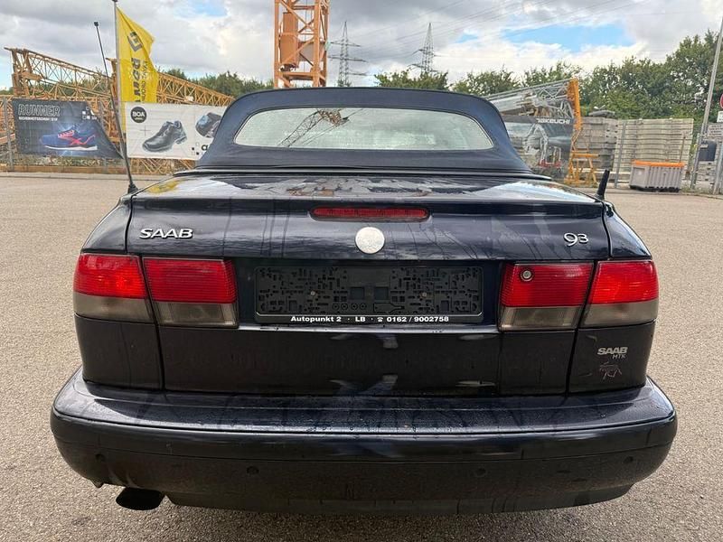 Gebraucht Saab 9-3 Cabriolet 154 PS (113 kW) 2000 Schwarz Cabrio