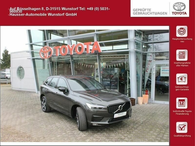Grau metallic Gebraucht 2021 Volvo XC60 R-Design SUV | 39.800 € (Etwas zu teuer) - Bild 1/4