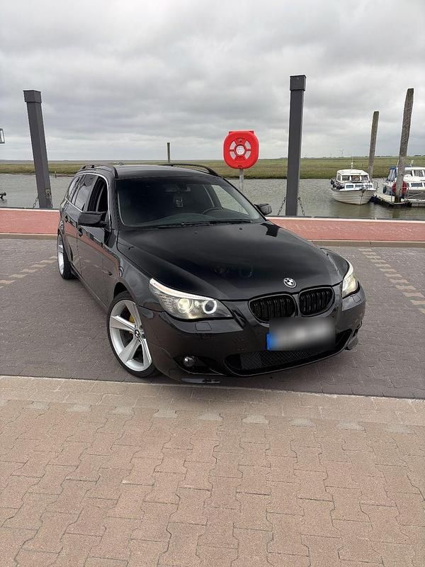 Schwarz Gebraucht 2008 BMW 535 M Sport Kombi | 7.500 € (Guter Preis) - Bild 1/4