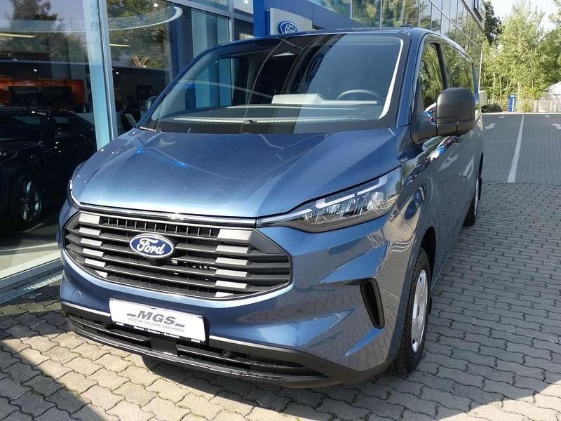 Blue metallic Gebraucht 2025 Ford Transit Custom Trend Kombi | 42.990 € - Bild 1/4