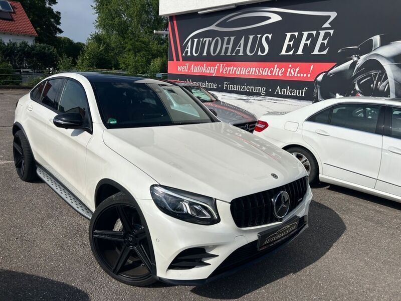 Weiß Gebraucht 2017 Mercedes GLC350 AMG Coupé | 38.999 € (Teuer) - Bild 1/4