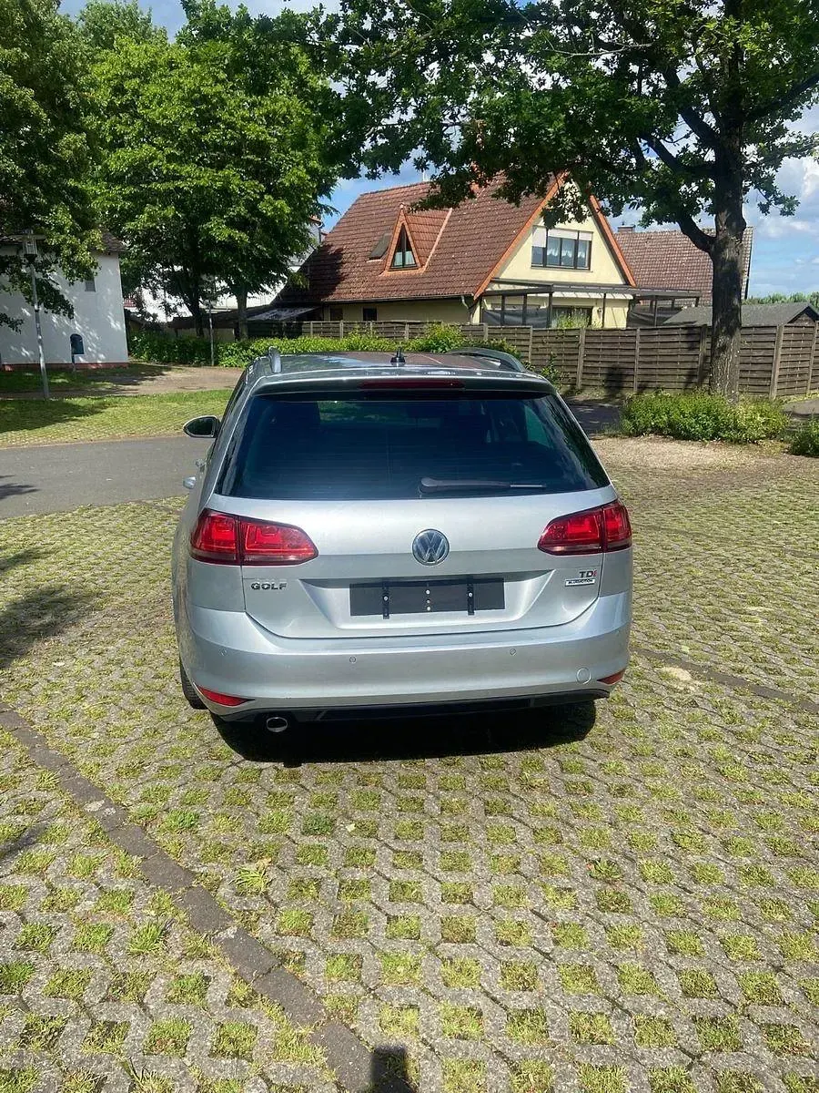 Gebraucht VW Golf VII Allstar 110 PS (80 kW) 2016 Silber Kombi