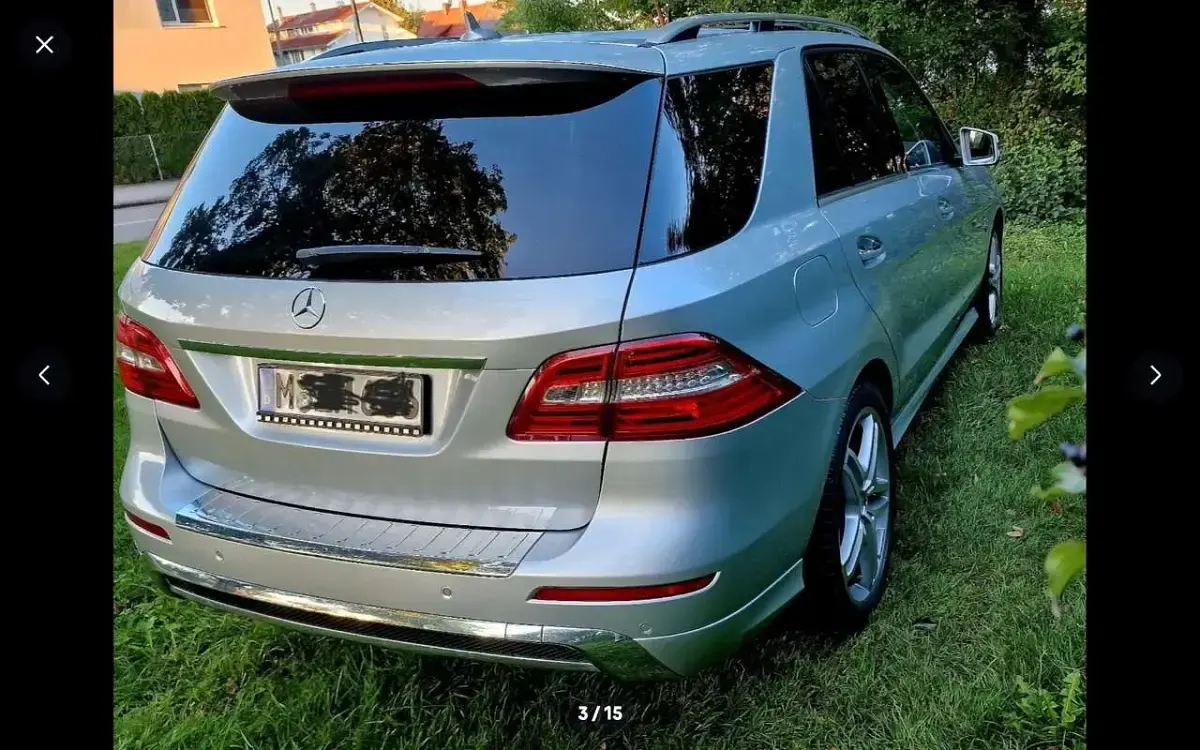 Gebraucht Mercedes ML350 AMG line 306 PS (225 kW) 2012 SUV