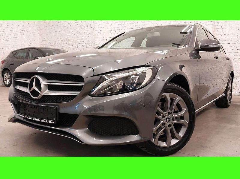 Selenitgrau Gebraucht 2018 Mercedes C200 Avantgarde Kombi | 20.990 € (Guter Preis) - Bild 1/4