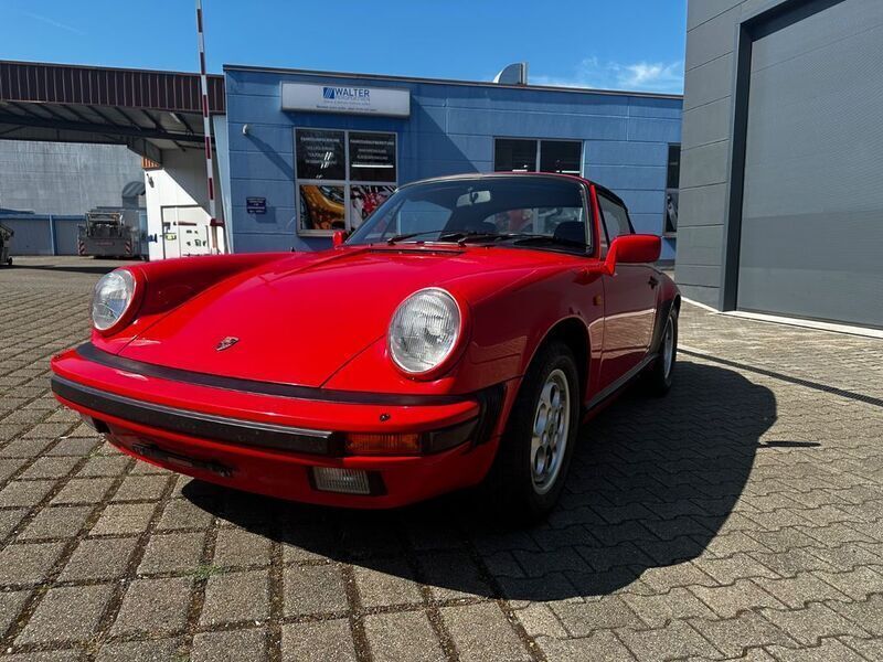 Rot Gebraucht 1984 Porsche 911 Cabrio | 99.911 € - Bild 1/4