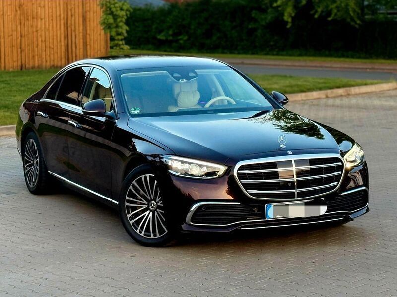 Rot Gebraucht 2021 Mercedes S450 Limousine | 78.500 € - Bild 1/4