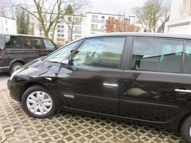 Gebraucht Renault Espace 173 PS (127 kW) 2008 Schwarz metallic Van / Kleinbus