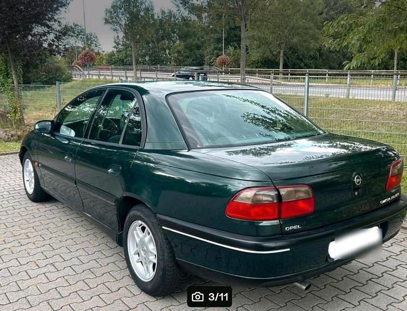 Grün Gebraucht 1997 Opel Omega Limousine | 2.175 € (Fairer Preis) - Bild 1/4