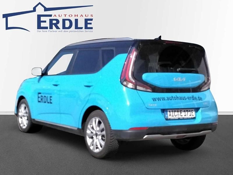 Gebraucht Kia Soul Inspiration 150 kW (204 PS) 2024 (fb3) surf blue & schwarz SUV