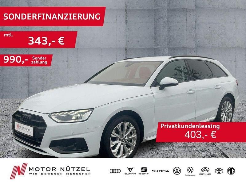 Gebraucht Audi A4 Advanced 204 PS (150 kW) 2023 Gletscherweiß metallic Kombi