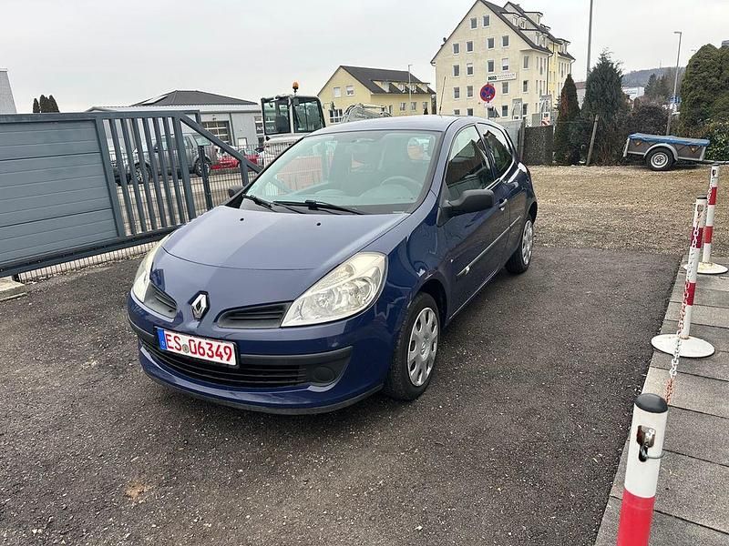 Gebraucht Renault Clio III Authentique 65 PS (47 kW) 2007 Blau Kleinwagen