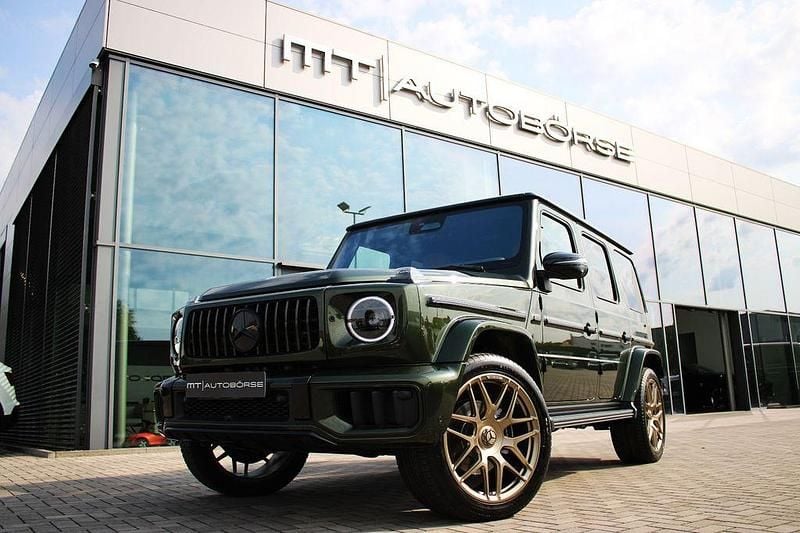 Designo oliv metallic Gebraucht 2025 Mercedes G450 AMG line SUV | 189.000 € - Bild 1/4